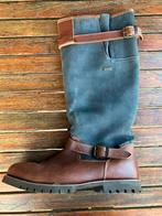 Human Nature Leren Laarzen Maat 42 - Waterdicht, Hoge laarzen, Blauw, Ophalen of Verzenden, Zo goed als nieuw