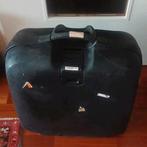 Samsonite koffer met wielen en riem, 56x27x60 cm, 40 tot 60 cm, Gebruikt, 20 tot 30 cm, Zwart