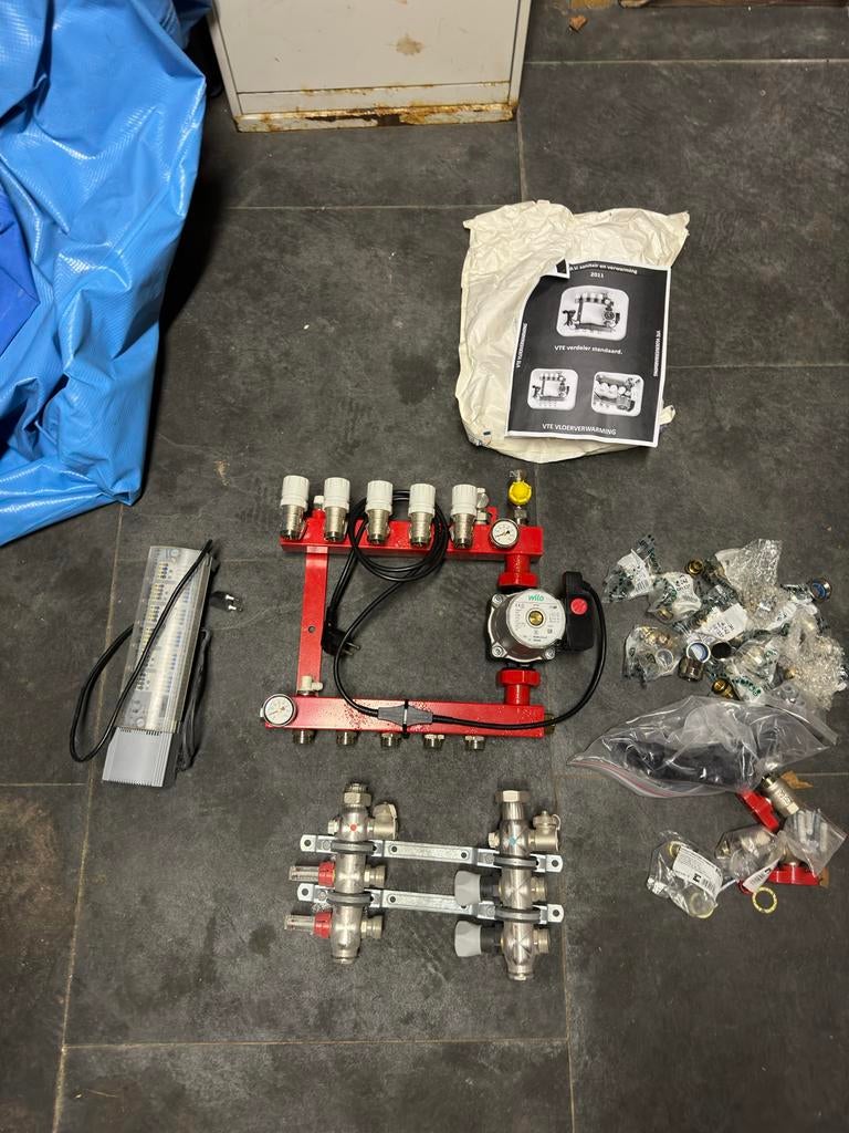 VTE verdeler met accessoires, Ophalen, Gebruikt, Overige typen