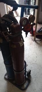 Autogeen brander set compleet met gasflessen en kar, Ophalen, Gebruikt, Overige typen