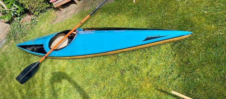 Kano, Watersport en Boten, Kano's, Gebruikt, Wildwaterkano, Eén persoon, Met peddels, Ophalen