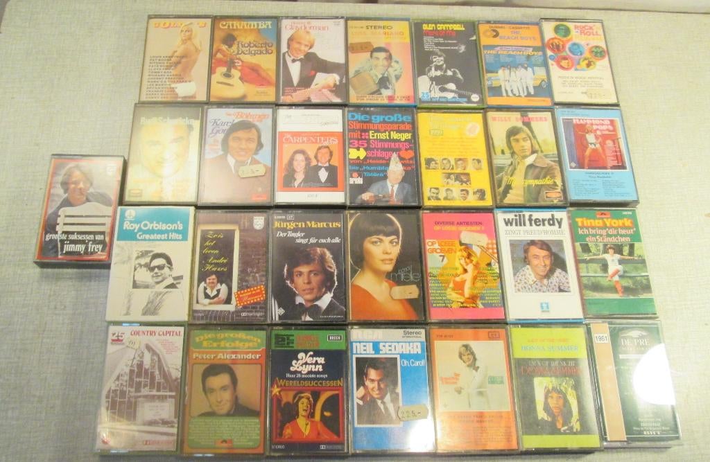 29 Originele Cassettebandjes, 2 t/m 25 bandjes, Ophalen of Verzenden, Zo goed als nieuw, Origineel