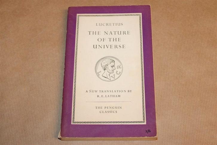 Lucretius — Natuur van het Universum Filosofie 1952 [EN], Boeken, Literatuur, Gelezen, Ophalen of Verzenden