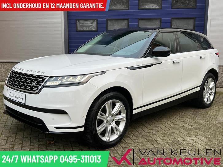 Range Rover Velar P400e PHEV 404 PK l Trekhaak l 1e eigenaar, Auto's, Land Rover, Bedrijf, Te koop, 360° camera, 4x4, ABS, Achteruitrijcamera