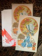 Sarah Kay Afbeeldingen Tuinmeisje 19x31,5cm prints 2 stuks, Minder dan 50 cm, Nieuw, Ophalen of Verzenden, Print