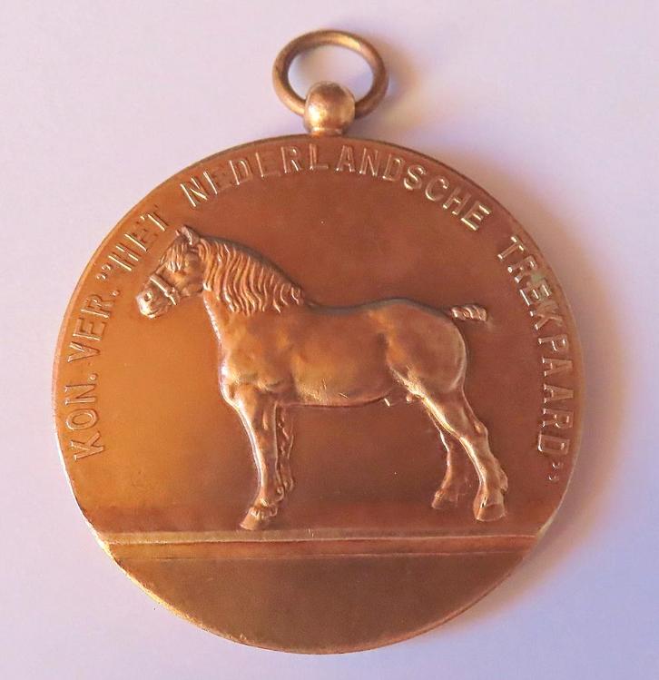 Medailles HET NEDERLANDSCHE TREKPAARD /per stuk incl , zie, Postzegels en Munten, Penningen en Medailles, Overige materialen, Nederland