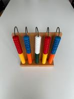 vintage houten groot telraam of abacus Jegro, Ophalen of Verzenden, Gebruikt, Rekenen