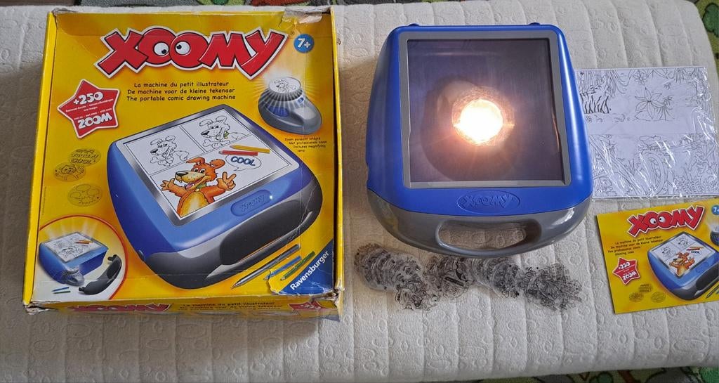 Xoomy tekentafel, Ophalen, Overige typen