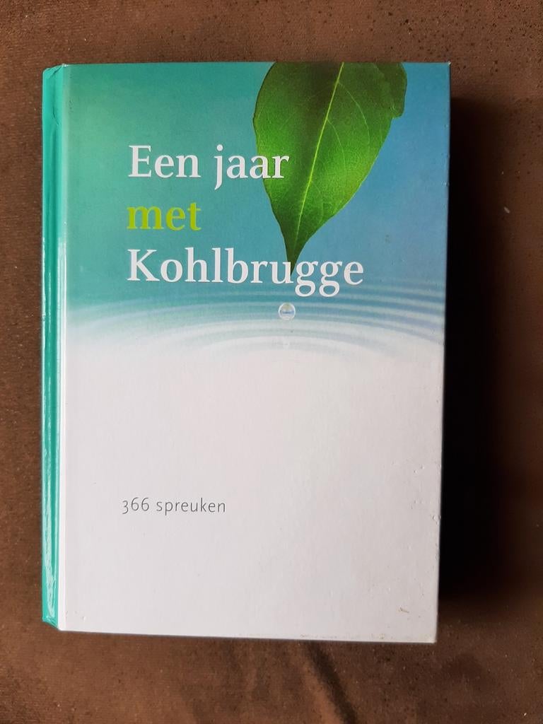 Een jaar met Kohlbrugge - 366 spreuken, Ophalen of Verzenden, Zo goed als nieuw, H.F. Kohlbrugge, Christendom | Protestants