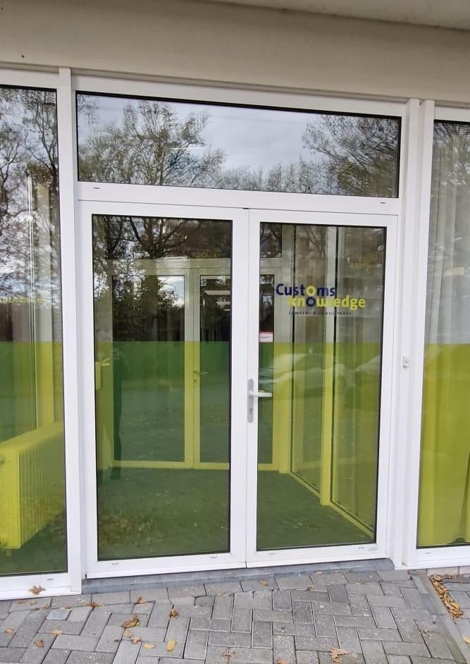 Aluminium openslaande deuren incl. kozijn (tuindeuren), Doe-het-zelf en Verbouw, Kozijnen en Schuifpuien, Ophalen, Kunststof, Gebruikt