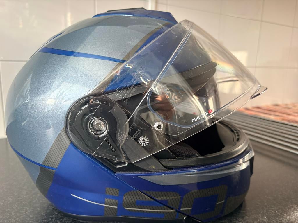 HJC i90 Systeemhelm - Maat L 58-59.- Zo goed als nieuw, Motoren, Kleding | Motorhelmen, Systeemhelm, HJC, Ophalen of Verzenden
