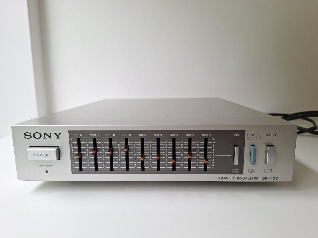 Sony Graphic Equalizer SEH-22, Ophalen of Verzenden, Zo goed als nieuw, Sony, Minder dan 60 watt