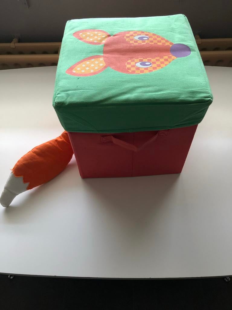 Leuke opbergbox met vossenstaart, Ophalen of Verzenden, Gebruikt, Overige typen