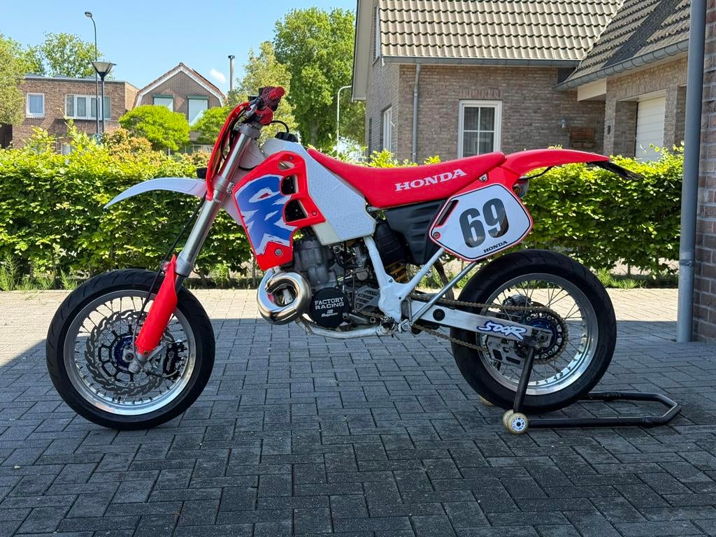 Honda CR 500 2 takt met kenteken, Motoren, Motoren | Honda, Particulier, Meer dan 35 kW, 1 cilinder, SuperMoto