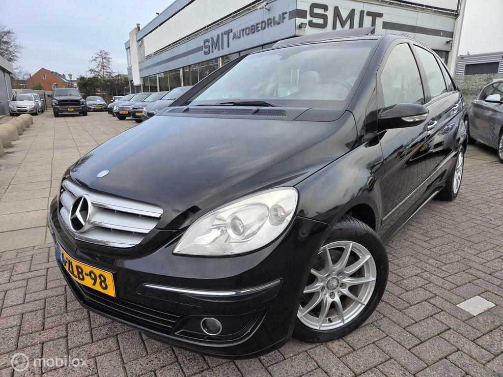 Mercedes B-klasse 200 Turbo Leder/Lamellendak/AC/CC, Auto's, Voorwielaandrijving, Gebruikt, Beige, 4 cilinders