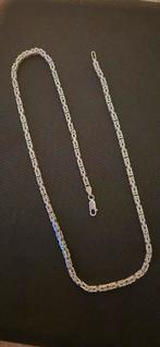 Zilveren koningsketting., Sieraden, Tassen en Uiterlijk, Ophalen of Verzenden, Zo goed als nieuw, Zilver, Zilver