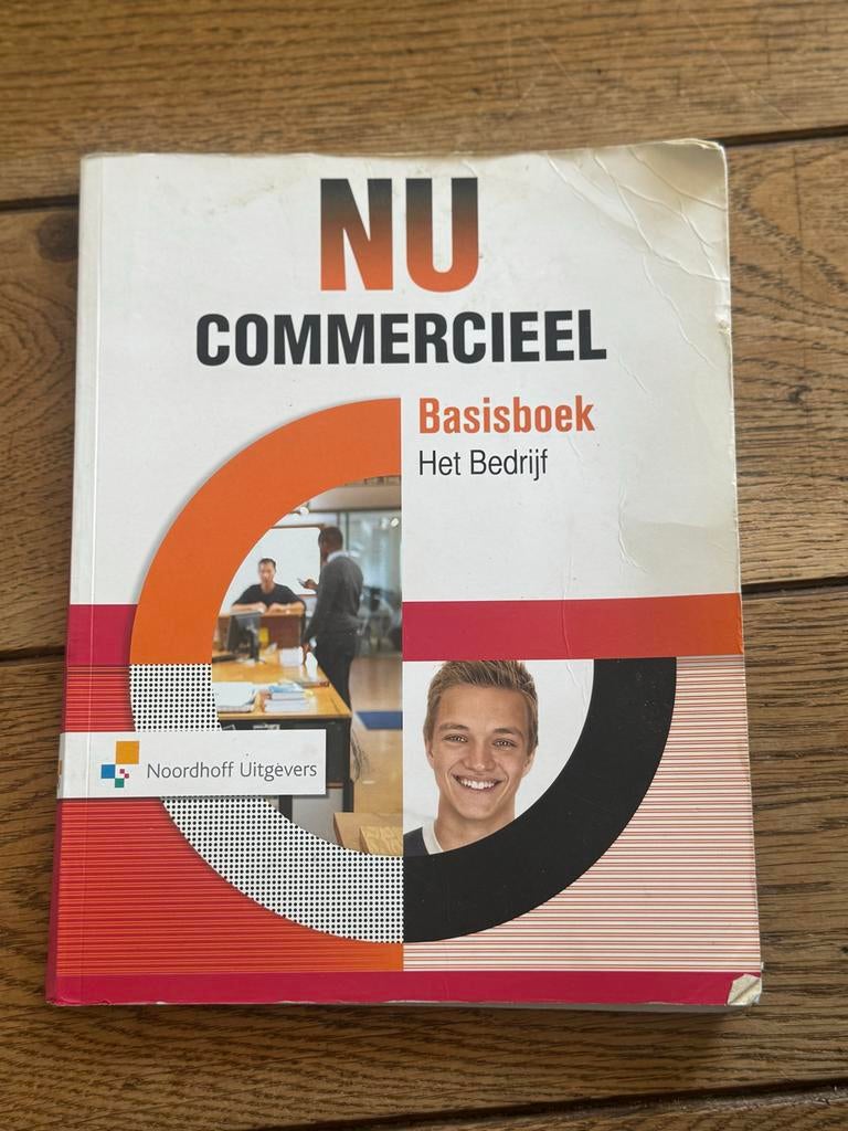 NU Commercieel Basisboek Het Bedrijf MBO, Boeken, Ophalen of Verzenden, Gamma, Gelezen, MBO