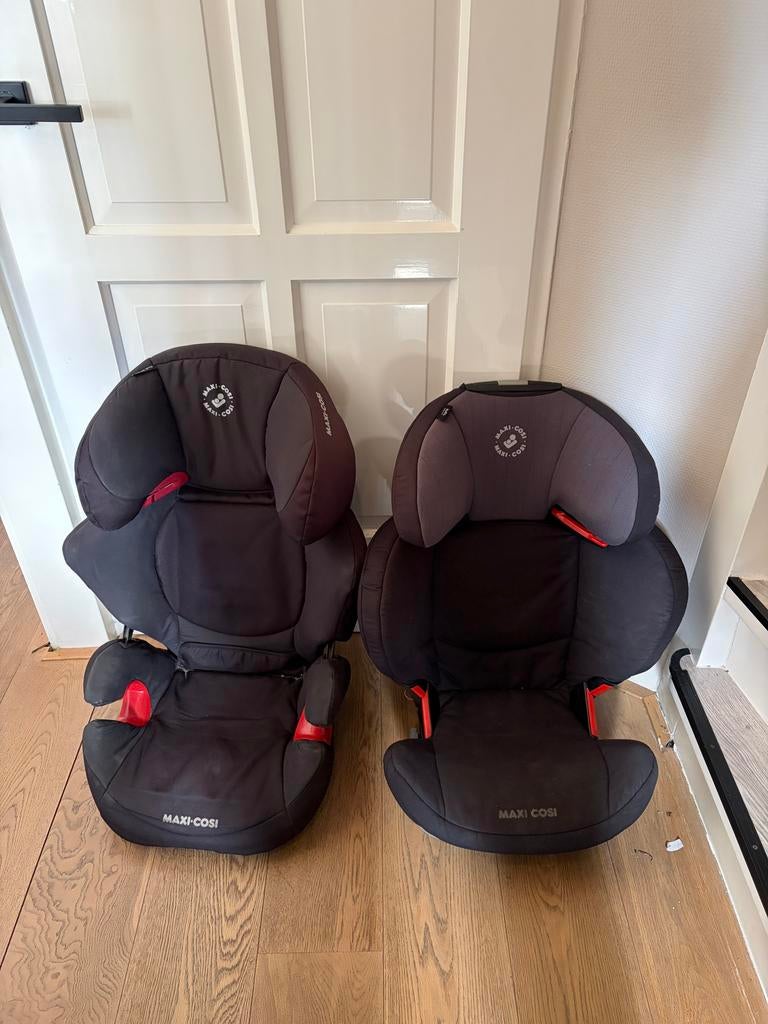 2x Maxi-Cosi RodiFix autostoeltjes met Isofix, Kinderen en Baby's, Autostoeltjes, Ophalen, Gebruikt, 15 t/m 36 kg, Zijbescherming