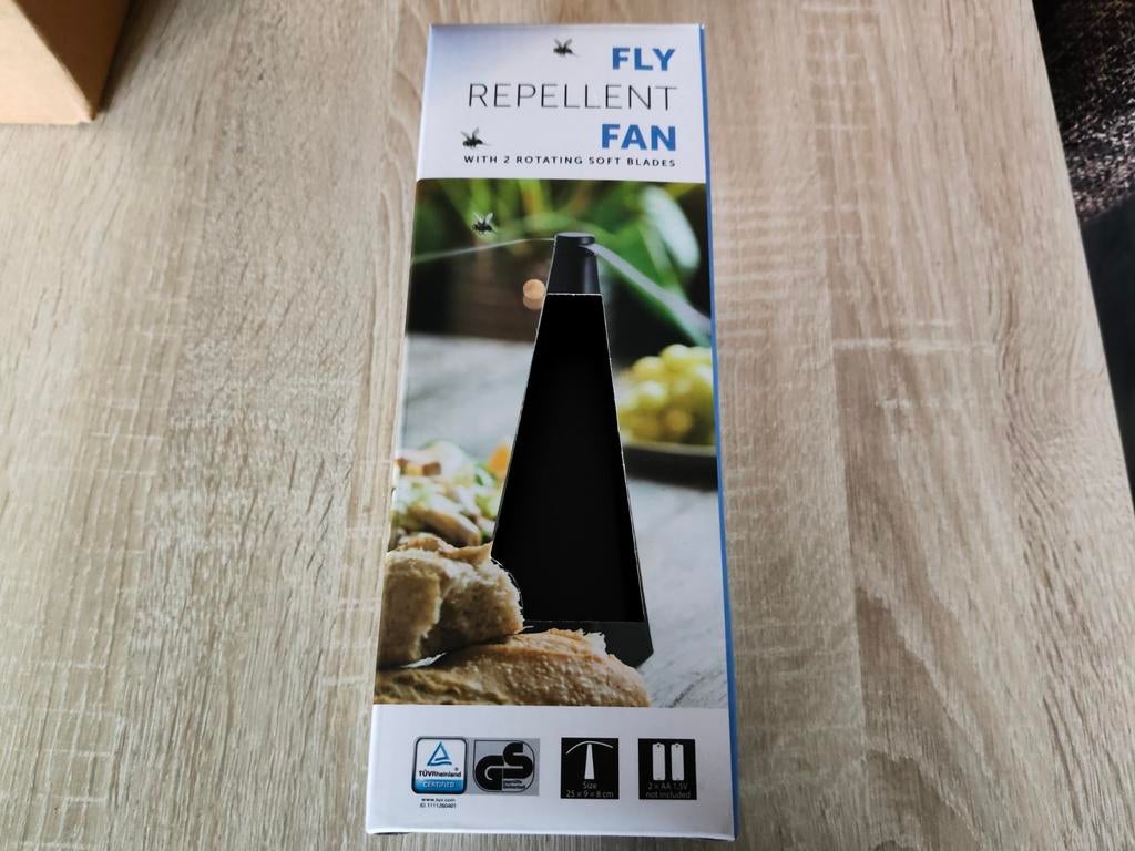 Vliegenwerende ventilator, Tuin en Terras, Bestrijdingsmiddelen, Ophalen of Verzenden