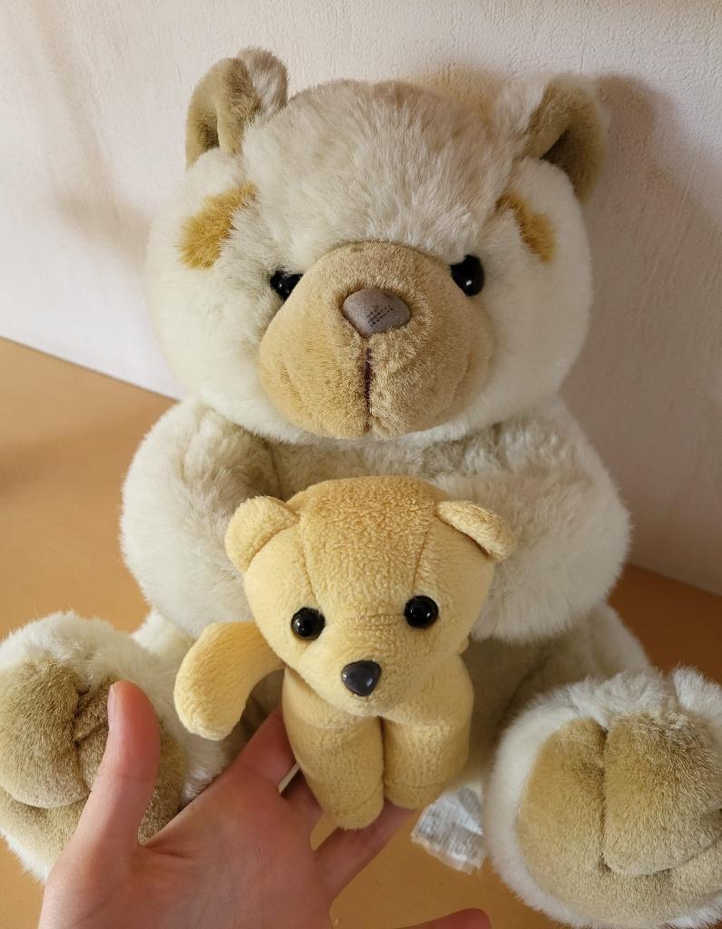 Knuffelbeer/ knuffelberen/ teddy bear(s) - "duo-knuffel", Ophalen, Zo goed als nieuw, Beer