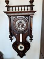 antieke franse wandklok,met thermometer/barometer, Ophalen of Verzenden