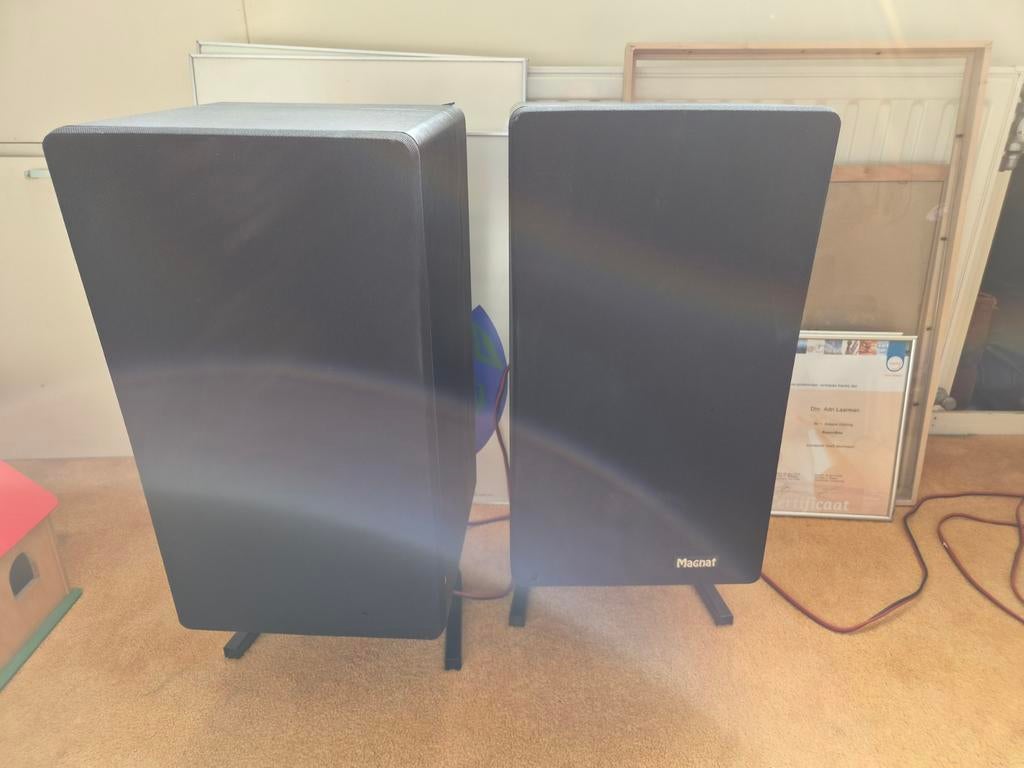 Magnat ALL Ribbon 5 M/2 luidsprekers, Audio, Tv en Foto, Luidsprekers, Ophalen of Verzenden, Gebruikt, Front, Rear of Stereo speakers