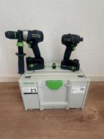 Festool TID 18 en TPC 18/4 combiset, Doe-het-zelf en Verbouw, Gereedschap | Boormachines, Ophalen, Zo goed als nieuw, Boor- en Schroefmachine