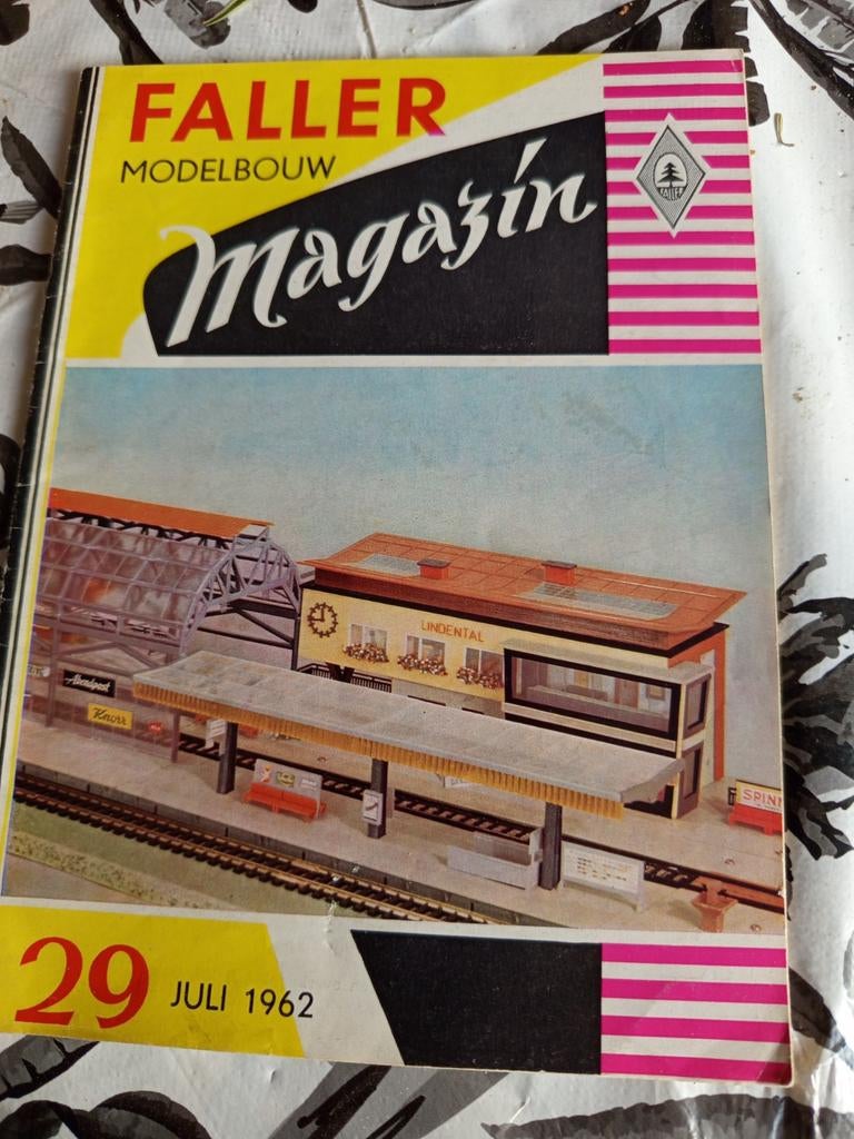 Faller magazine voor modelbouw 1962, Ophalen of Verzenden, Gelijkstroom of Wisselstroom, Boek, Tijdschrift of Catalogus, Overige merken