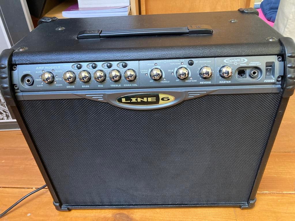 Line 6 gitaarversterker 75 watt - Zo goed als nieuw, Muziek en Instrumenten, Versterkers | Bas en Gitaar, Ophalen, Zo goed als nieuw