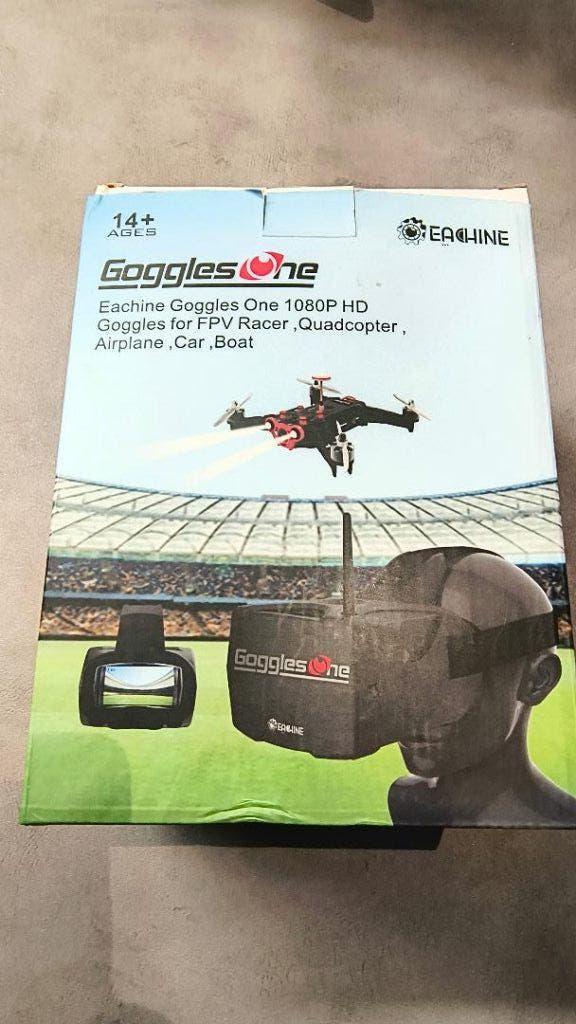 FPV goggles Eachine Googles One, Hobby en Vrije tijd, Modelbouw | Radiografisch | Helikopters en Quadcopters, Ophalen of Verzenden