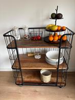 Bakkerskast + bijpassend Rek, Ophalen, Zo goed als nieuw