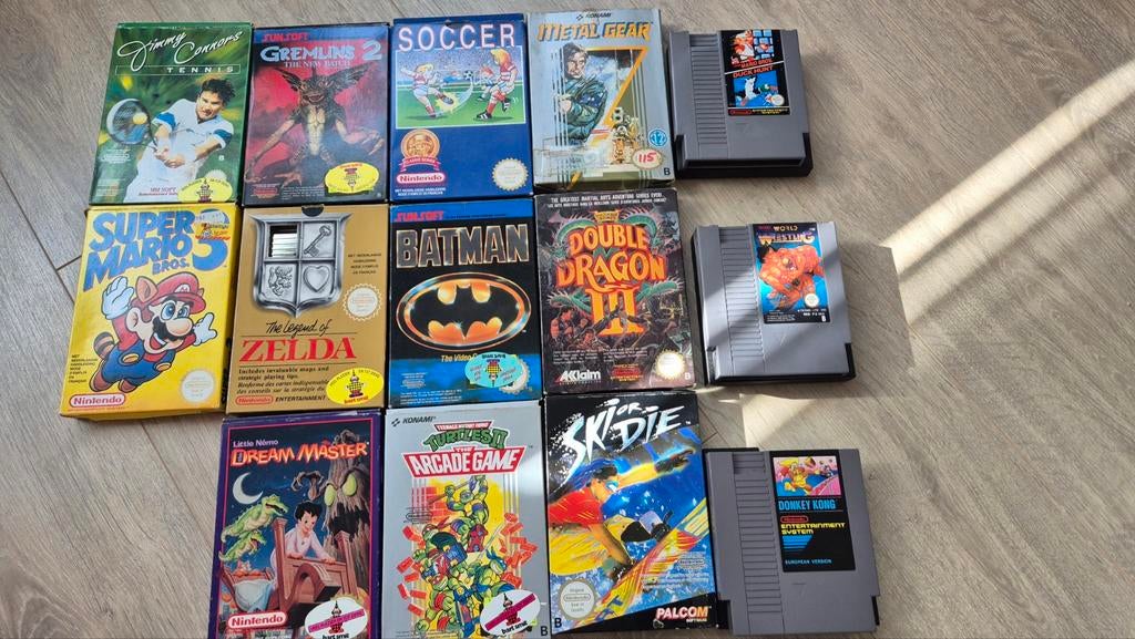 14 Nintendo nes spellen en 4x game boy, Spelcomputers en Games, Games | Nintendo NES, Avontuur en Actie, 1 speler, Ophalen of Verzenden
