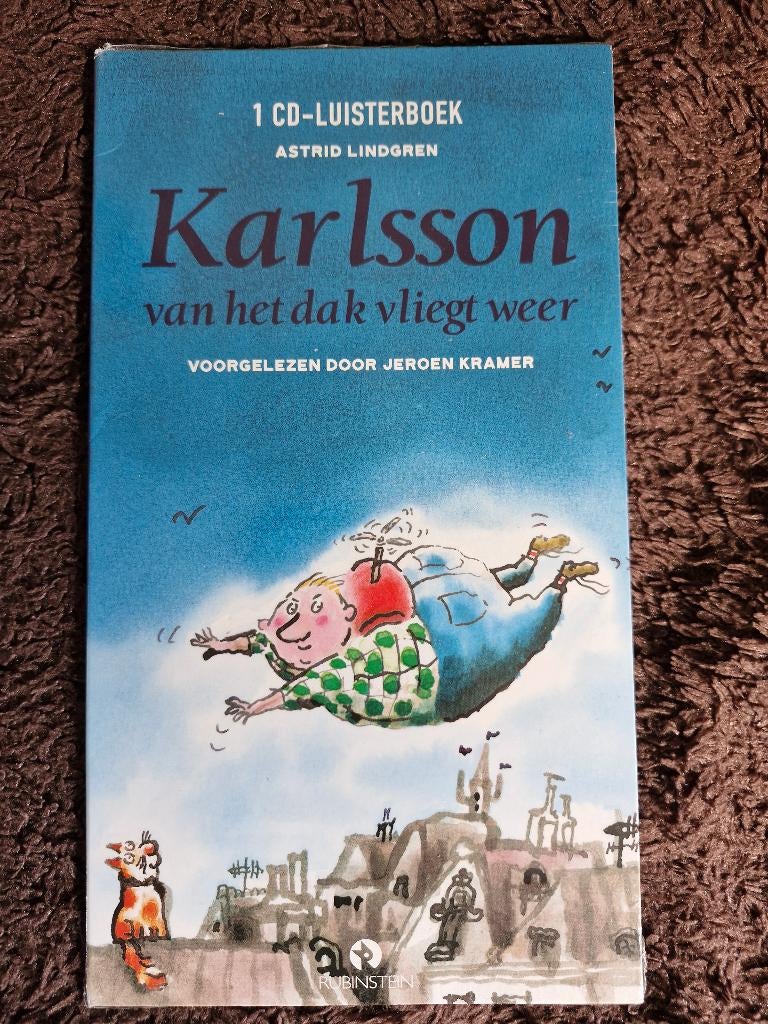 Luisterboek Carlsson van het dak Nieuw in verpakking, Boeken, Luisterboeken, Ophalen of Verzenden, Cd, Kind