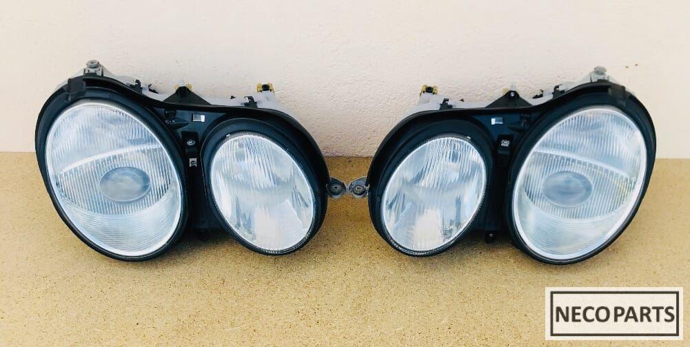 MERCEDES CL W215 XENON KOPLAMP KOPLAMPEN A2158200461, Gebruikt, -, Ophalen of Verzenden, -