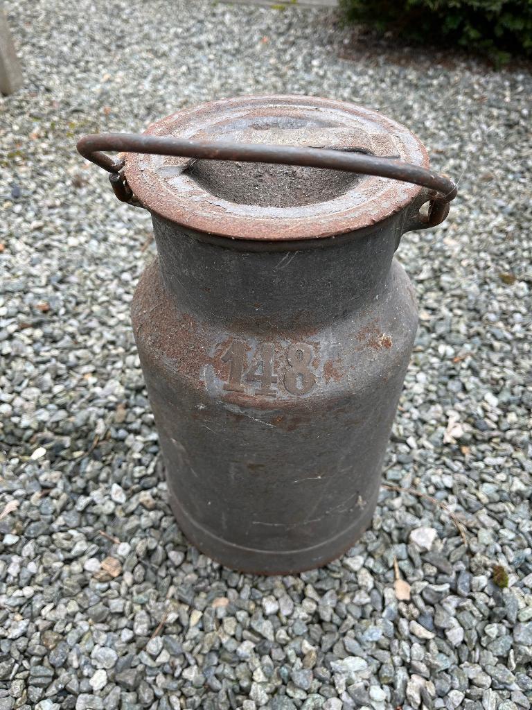 Authentieke ijzeren melkbus – Coöperatie Zuid-Oost Hoek, Ophalen of Verzenden