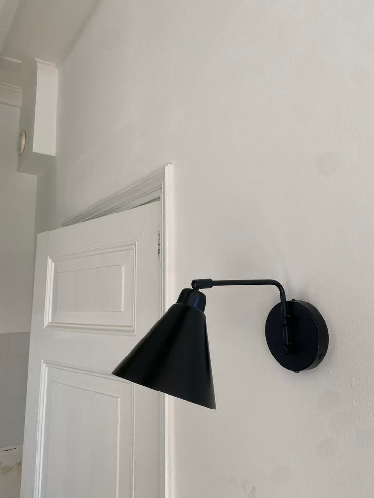 2 House Doctor Wandlampen zwart, Huis en Inrichting, Ophalen of Verzenden, Zo goed als nieuw, Metaal