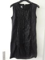 Jurk zwart mouwloos Soft Rebels S gevoerd, Ophalen of Verzenden, Zo goed als nieuw, Zwart, Boven de knie