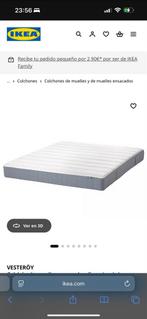 IKEA VESTERÖY Matras, Huis en Inrichting, Gebruikt, Tweepersoons, Matras, 200 cm