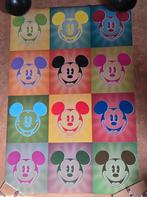 Disney Poster van Mickey Mouse - 91x61cm - Pop Art, Verzamelen, Ophalen of Verzenden