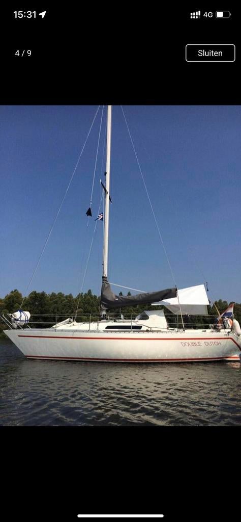 Colvic UFO 31 1980, Watersport en Boten, Kajuitzeilboten en Zeiljachten, Ophalen, Gebruikt, Diesel, 9 tot 12 meter