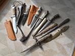 Lot Jachtmessen dolk mes knife jacht jagen, Ophalen of Verzenden