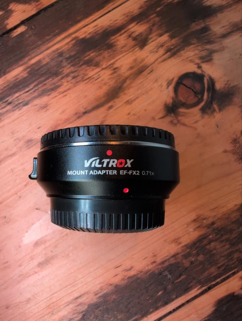 Viltrox EF-FX2 Speed Booster voor Canon EF naar Fuji X-mount, Ophalen of Verzenden, Zo goed als nieuw, Toebehoren