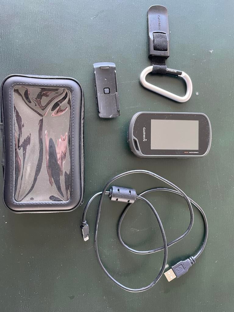Garmin Oregon 600 tripcomputer met accessoires, Sport en Fitness, Bergsport en Wandelen, Ophalen of Verzenden, Gebruikt