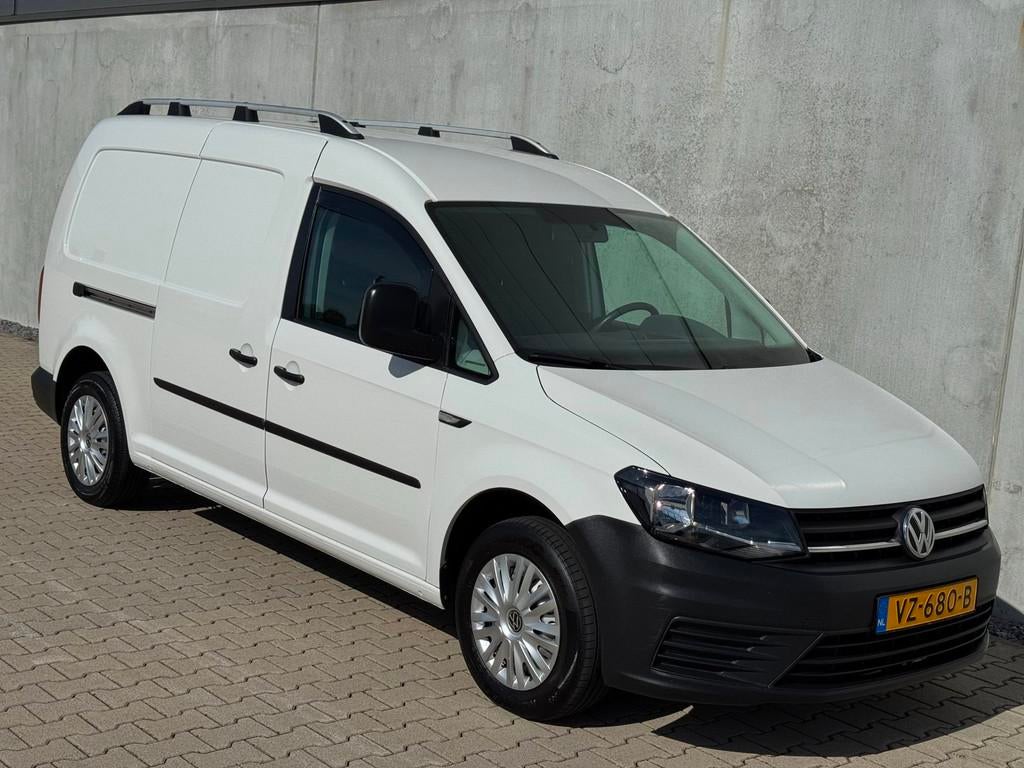 Volkswagen Caddy 2.0 TDI L2 Maxi 2x Schuifdeur Navi DAB+ Air, Auto's, Bestelauto's, Voorwielaandrijving, Stof, 4 cilinders, Volkswagen