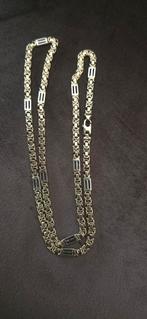 Koningsketting - goud 14karaat, Sieraden, Tassen en Uiterlijk, Kettingen, Ophalen of Verzenden, Gebruikt, Zilver, Overige materialen