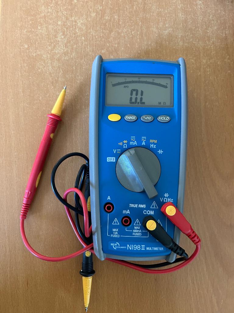 Nieaf NI98 II true rms multimeter, Doe-het-zelf en Verbouw, Ophalen of Verzenden, Gebruikt, Multimeter