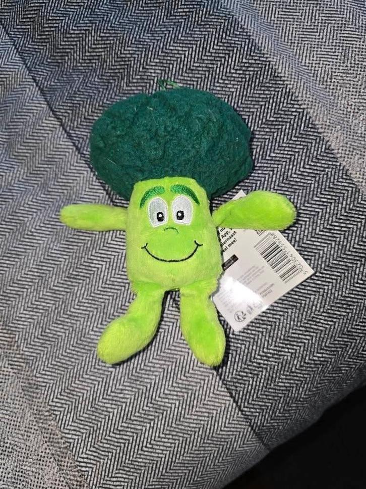 vitamini broccoli knuffel   (dv10, Kinderen en Baby's, Speelgoed | Knuffels en Pluche, Zo goed als nieuw, Overige typen, Ophalen of Verzenden
