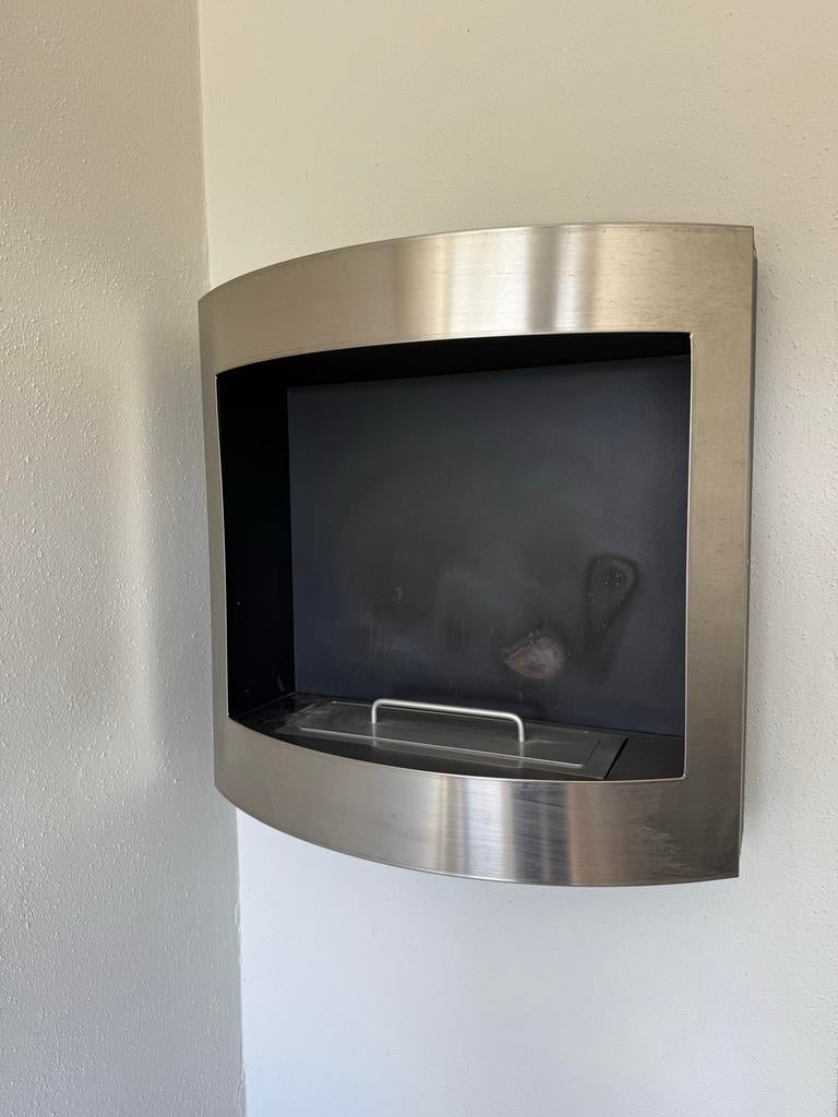 Bio ethanol sfeerhaard, Ophalen of Verzenden, Gebruikt, Hangende haard, Overige soorten