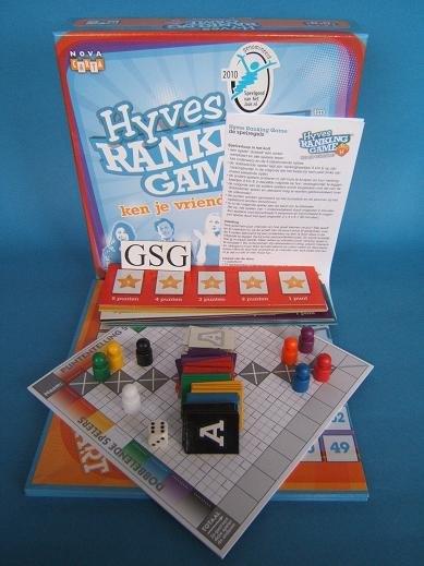 Hyves ranking game nr. 60542-02, Hobby en Vrije tijd, Gezelschapsspellen | Bordspellen, Ophalen, Zo goed als nieuw