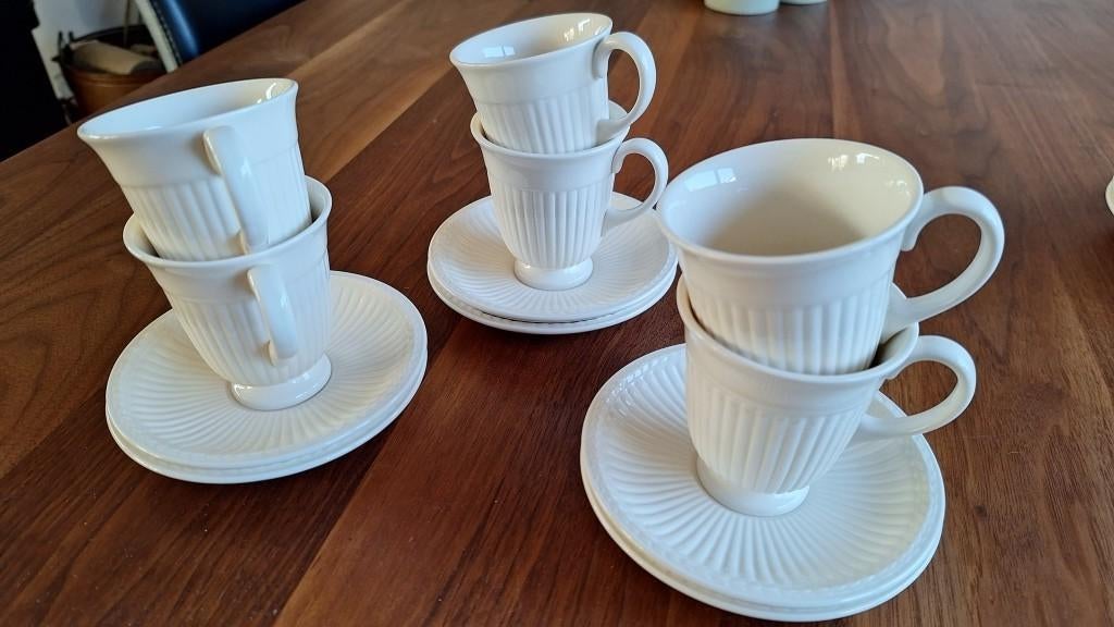 Wedgwood Edme koffie- en theeservies, Huis en Inrichting, Keuken | Servies, Ophalen, Nieuw, Wedgwood, Kop(pen) en/of Schotel(s)